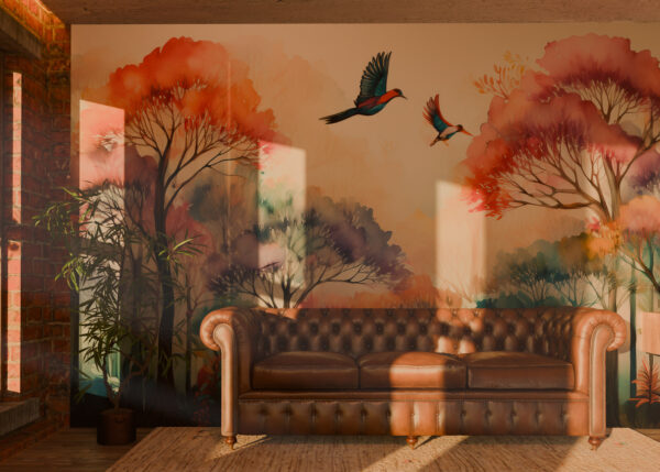 Etheral Forest Wallpaper