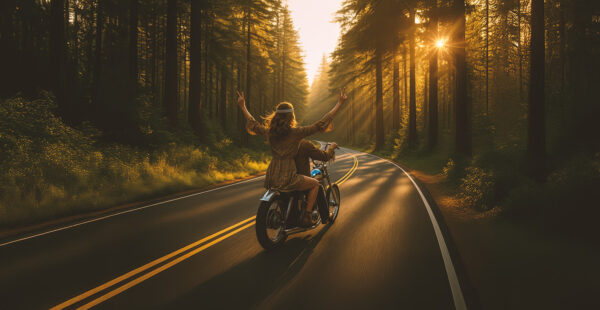 Freedom Ride – Bohemian Wallpaper Mural