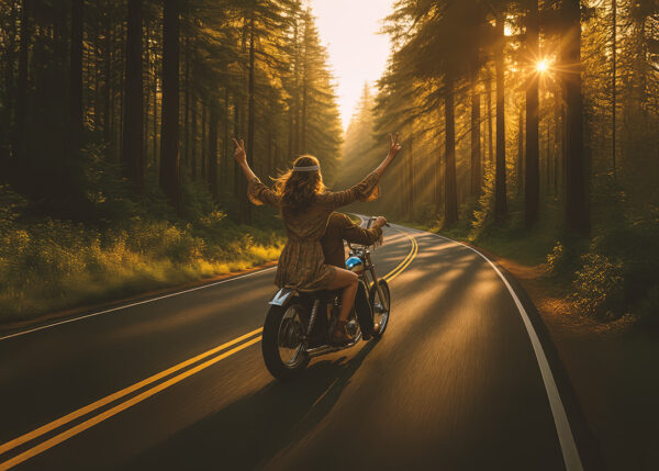 Freedom Ride – Bohemian Wallpaper Mural