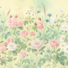 Pastel Garden Whispers – Soft Spring Wildflower Mural