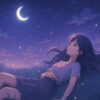 Starry Night Dreamscape Wallpaper