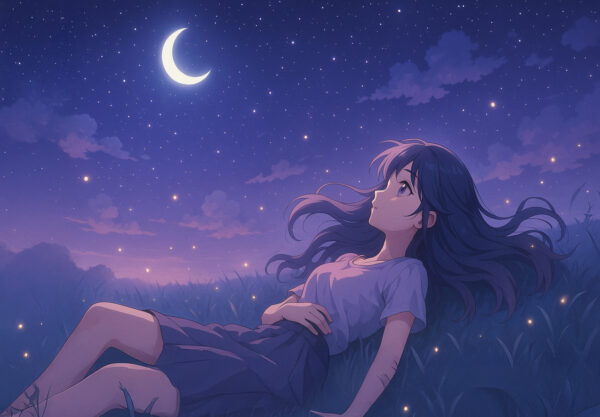 Starry Night Dreamscape Wallpaper