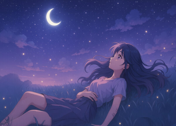 Starry Night Dreamscape Wallpaper