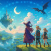 Fantasy Sky Kingdom Wallpaper