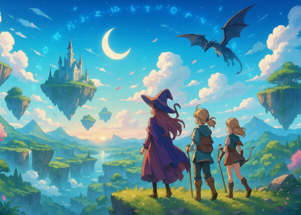 Fantasy Sky Kingdom Wallpaper