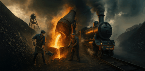 Forged in Flame – South Yorkshire Industrial Heritage Mural - Image 2
