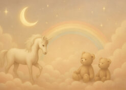 Unicorn Dreams – Nursery Wallpaper Mural