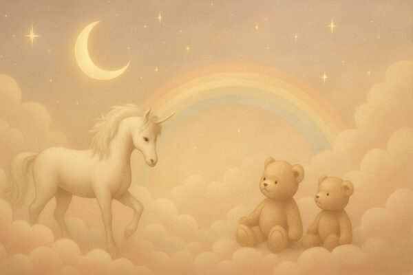 Unicorn Dreams – Nursery Wallpaper Mural