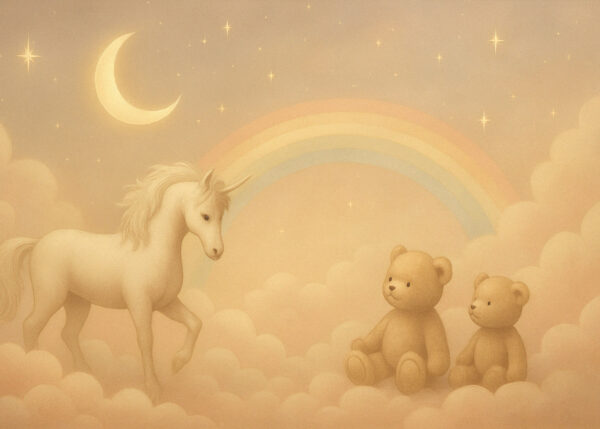 Unicorn Dreams – Nursery Wallpaper Mural