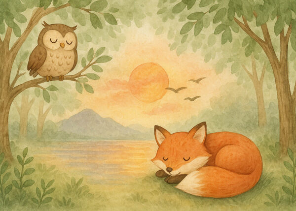 Forest Dreams – Woodland Nursery Wallpaper Mural