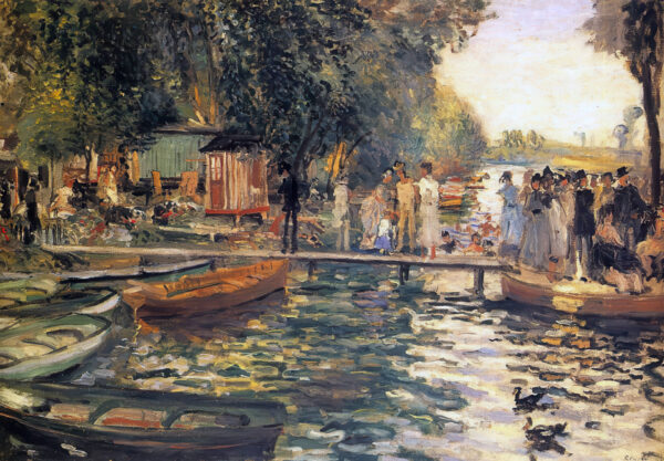 La Grenouillère – Renoir Canvas Print