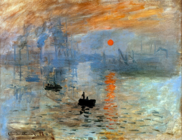Impression, Sunrise (Soleil Levant) – Monet Canvas Print