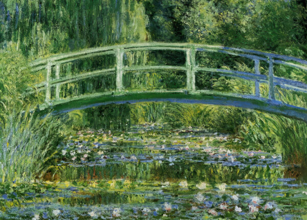 Water Lilies and Japanese Bridge – Monet Canvas Print