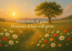 Blossoms of Love Canvas Print