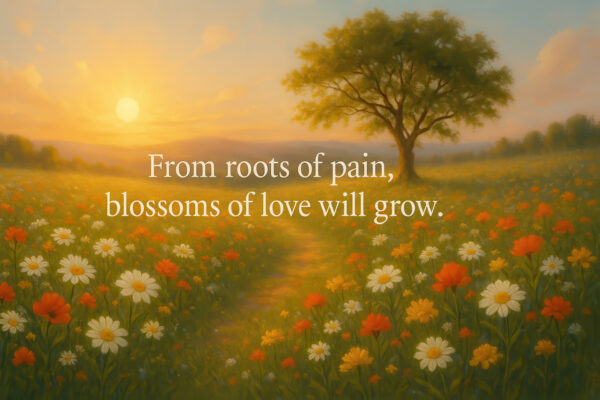 Blossoms of Love Canvas Print