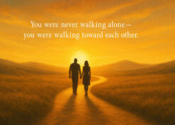 Never Walk Alone Canvas Print
