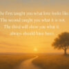 The Third Will Show You Canvas Print