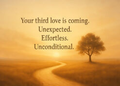 Your Third Love Is Coming Canvas Print