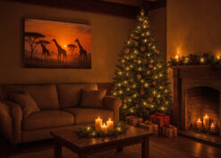 Alternative view of Custom Canvas Print – Christmas Sale